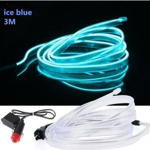 3M Car Led Decorative Lamp strip Atmosphere light For Lada Priora Sedan sport Kalina Granta Vesta X-Ray XRay