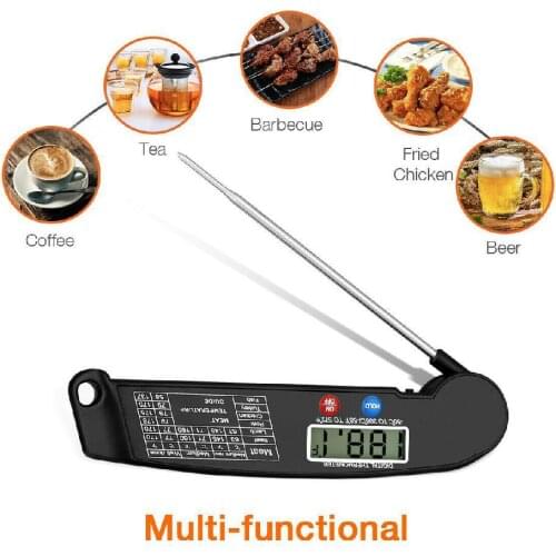 Meat Thermometer Probe Digital Grill Instant Read Food Cooking Grill Kitchen BBQ