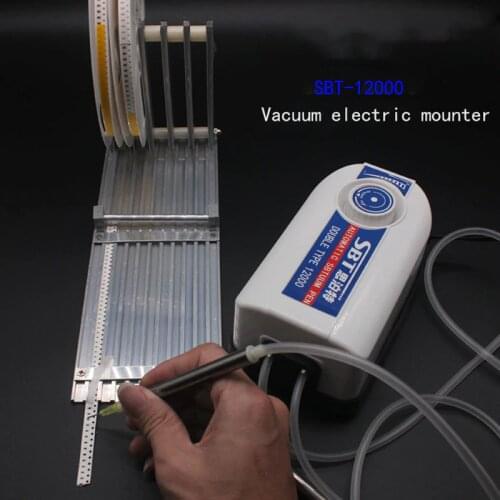 Five slots SMT component placement machine feeder rack manual feed SMT SMD five slot rack vacuum suction pen