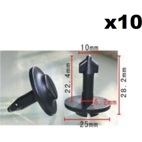 10pcs NEW GENUINE OEM UNDER ENGINE COVER CLIPS WHEEL ARCH CLIPS FOR AUDI A4 / SKODA SUPERB / PASSAT B5 4A0805163 , 4A0805121A