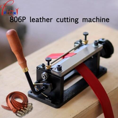 1PC 806P Handmade Leather Shaping Machine Industrial Heavy Hard Leather Planting Tanning Leather Cutting Machine Leather Machine