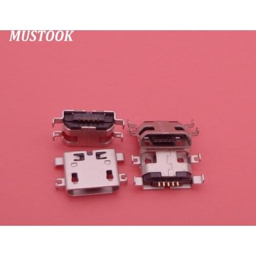 2pcs Mini Micro USB Connector Charging socket power plug dock Sync Port Charger