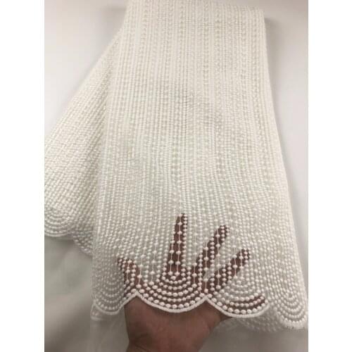 2020 Grass pink African Lace Fabric French Nigerian Mesh Tulle Embroidered Sequins Guipure Lace Swiss Voile Lace CP01