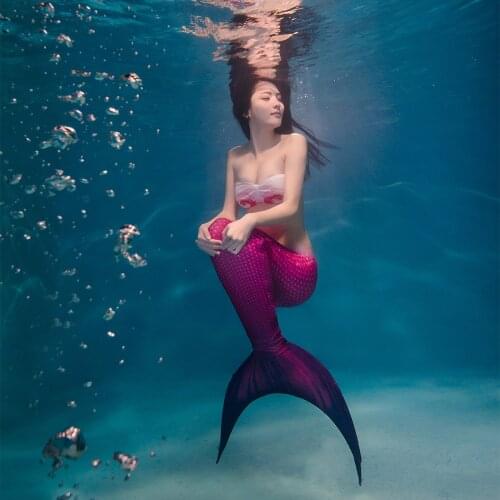 3PCS/Set 2018 New Adults Swimmable Women Mermaid Tails With Monofin Fin Womens Swimsuit Mermaid Tail Costume for Adult Swimming