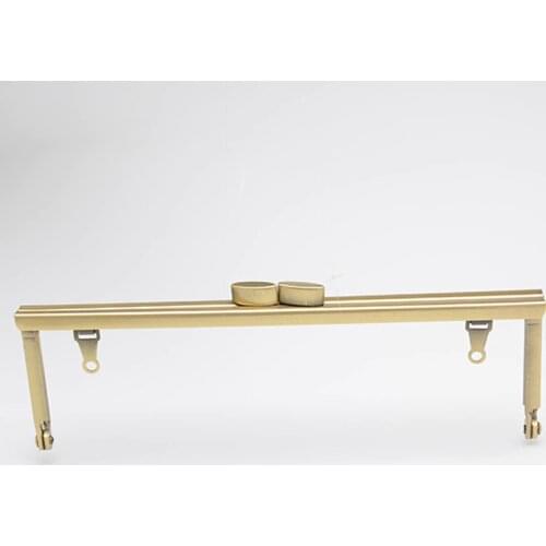 6 3/4 Inches (17cm) Antique Brass Clutch Purse Frame Bronze Clutch Metal Frame with loops 12Pcs/lot