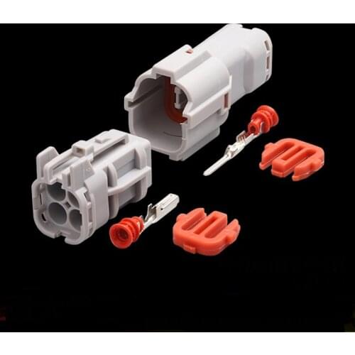 7222(7123)-7444-40 Freeshipping 100sets DJ7041-1.8-11/21 4Pin AMP Car Electrical Wire Connectors