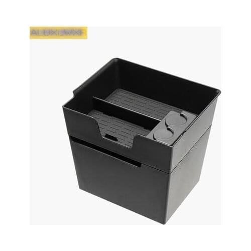 3 models car Accessories For tesla model 3 2018 2019 2020 2021 Central Storage Pallet Armrest Container Box Cover Kit Trim auto