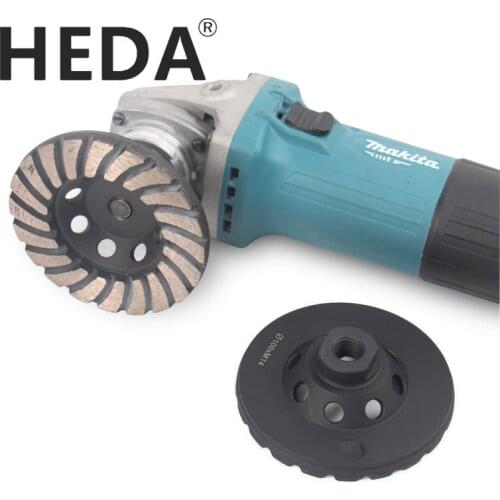 Free Shipp 4 inch 100mm M14 Thread Diamond Grinding Cup Wheel Turbo Abrasive Tools For Concrete Granite Floor Brick Coarse
