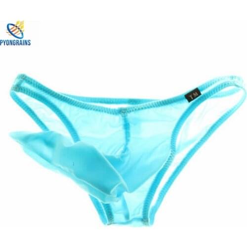 Bikini 2017 Mens Sexy Briefs Low Rise Sexy Bikini Mens Nylon Briefs Underwear Slip Homme Cuecas Gay Mens Briefs Brave Person