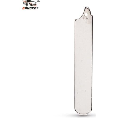 Dandkey Uncut Key 116# Flip Remote Key Blade For 2014 Honda Remote key Blank (A Type) HON66