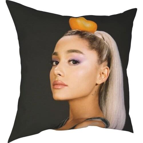 Ariana Grande decorative cushion cover sexy beauty cushion cover 45cm linen pillow residential culture