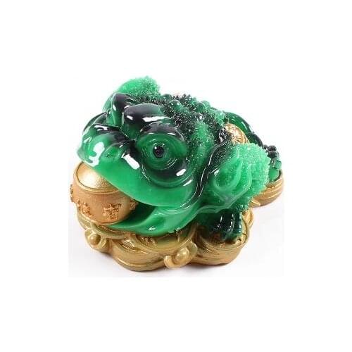 Factory directly sale discoloration resin Chinese tea pets boutique creativity red elephant kungfu tea set
