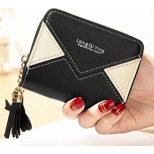 Zipper Coin Purses Short Wallet Pocket Purse Girls Moneybags ID Card Holder Women Wallet Lovely Notecase Flap Billfold Bags