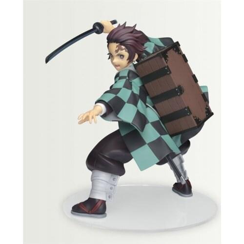 Best selling single product 20cm anime figure Demon Slayer: Kanomon Tanjirou figure figure model Hand-made boxed model