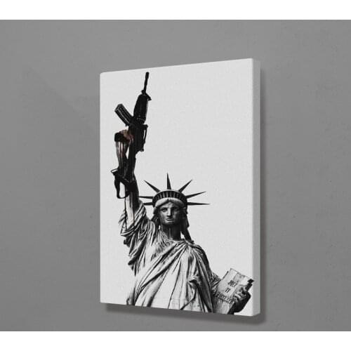 Modular Hd Prints Statue of Liberty Pictures Home Decor Creative Design Painting Canvas Poster Frame Wall Art For Living Room