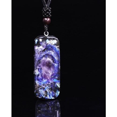 Powerful Orgone Pendant With Brass Crystal Energy Healing Amulet Promote Chakra Emf Protection Balance Positive Energy