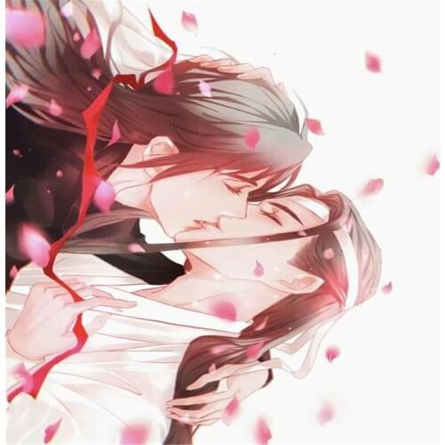 Mo Dao Zu Shi DIY Embroidery 11CT Cross Stitch Kits Craft Needlework Set Cotton Thread Printed Canvas Home Decoration Sale