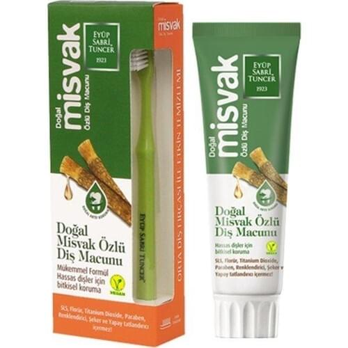Natural Miswak Extract Toothpaste 75 ml Eyup Sabri Tuncer