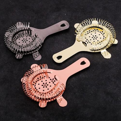 Stainless Steel Cocktail Bar Strainer Bartender Bar Tool For Cocktail Drink