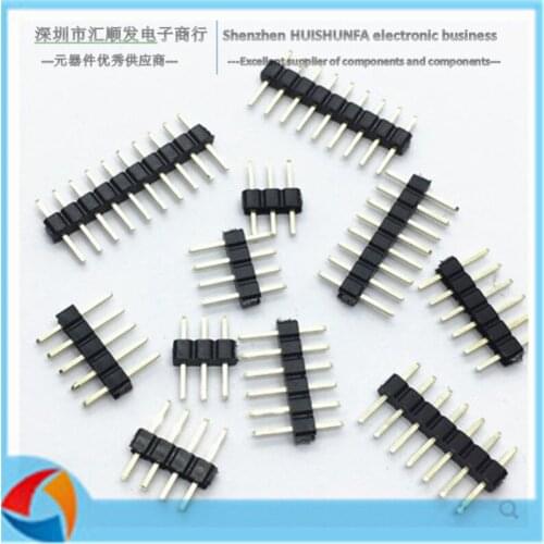 2.0mm spacing single row needle 180 degrees straight insert