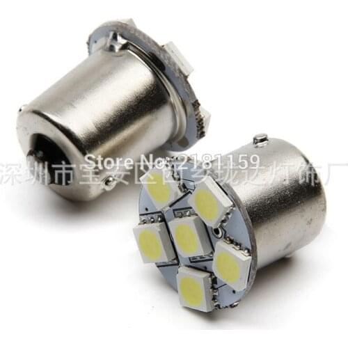 P21w 1156 6smd 5050 Ba15s Turn Signal LED DC 12V Brake Bulb Brake Lamp, Side Lamp, Reading Lamp, License Plate Lamp, Roof Lamp