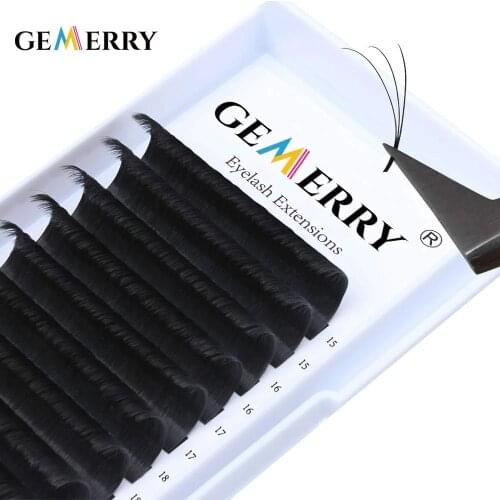 Easy Fan Lashes Eyelashes Extension Artificial Lash Faux Mink Makeup Cils Long Individual Blooming Russian Volume False Eyelash