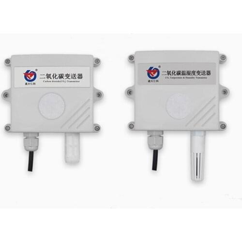 RS485 3in1 CO2 sensor module Transmitter Carbon dioxide detector gas co2 485 protocol with Temperature and humidity