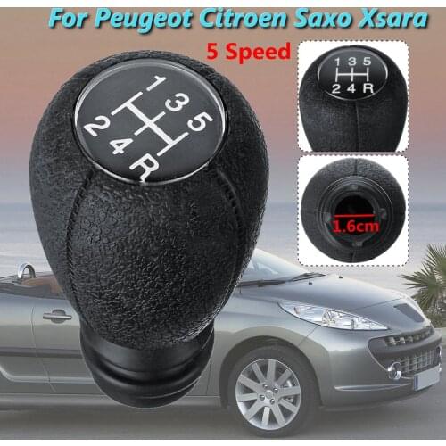 5 Speed Gear Shift Knob For Peugeot 106 205 308 405 For Partner C1 Picasso For Citroen Saxo C2 C3 Pluriel Berlingo B6 Xantia