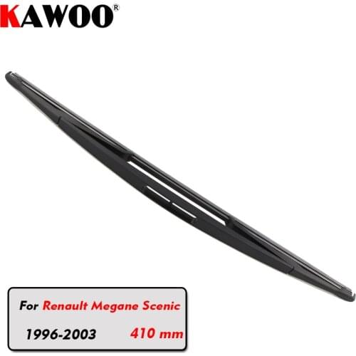 KAWOO Car Rear Wiper Blade Blades Back Window Wipers Arm For Renault Megane Scenic Hatchback (1996-2003) 410mm Windscreen Blade