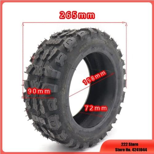 11 inch 90/65-6.5 Vacuum Tire Off-road Tire for 49cc Mini Rocket Bike Pocket Bike Electric Scooter Wear-resisting