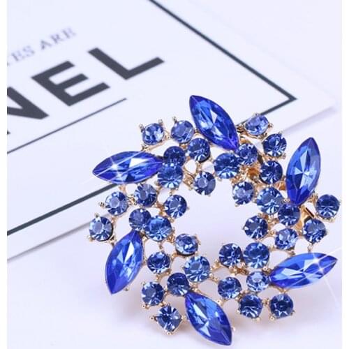 Rhinestone Brooch Womens Accessories Female Party Clothing Jewelry Fashion Pins And Brooches 2021