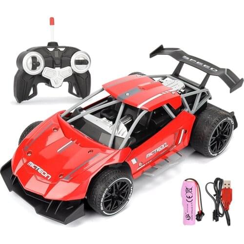 1:16 RC Car 2.4G Remote Control High Speed Strong Power Vehicle Model Electric 3D Flip Stunt Car Toys Gift For Children Boys