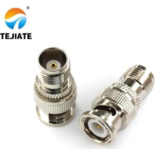 1PCS RF Coaxial Adapter BNC/TNC Male/Female Header Connector Secure With Nuts