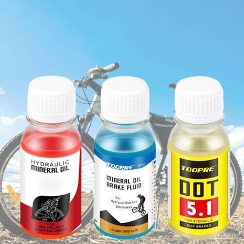 60ml Mountain Bike Hydraulic Mineral Oil Bicycle Disc Brake Fluid DOT 5.1 Cycling Repair Accessories High Quality and Brand New