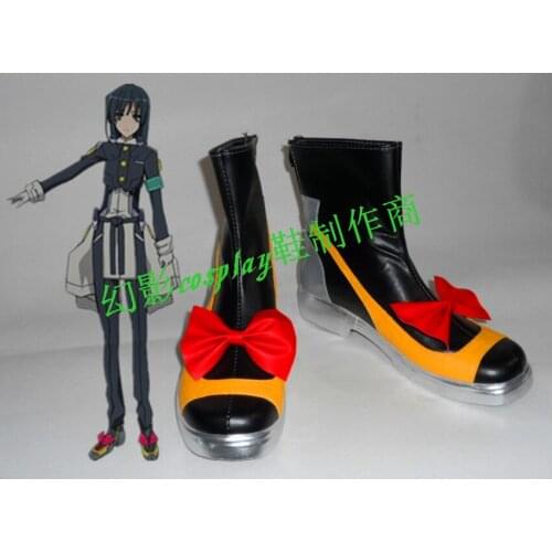 Horizon on the Middle of Nowhere Masazumi Honda Short Halloween Black Cosplay Shoes Boots H016
