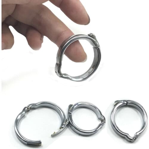 Foreskin Correction Cock Rings for Male Penis Erection Time Lasting Sex Toys Metal Glans Rings Intimate Goods Ring on The Penis
