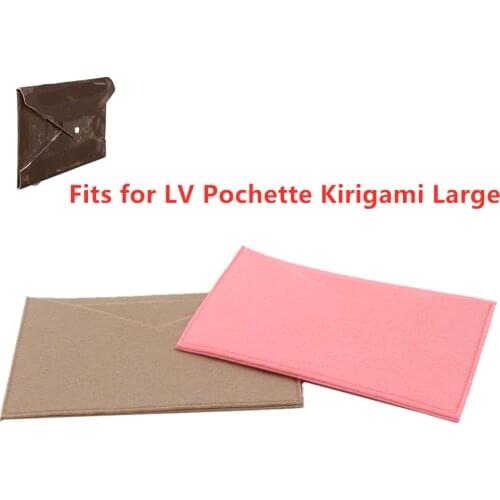 Fits for Kirigami Pochette Insert organizer with Chain Crossbody bag designer Handbag inner cosmetic Kirigami insert small