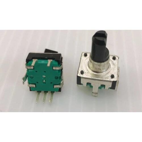 2pcs for Pioneer CDJ-400 song selection potentiometer EC12 type encoder with switch 24 positioning 24 pulse