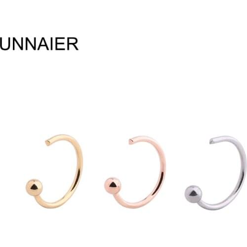 10piece simple and painless ear bone clip nose earring clip without pierced female high-end ear clip French net red 2020 new tre