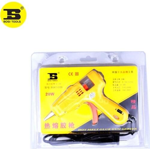 BOSI 20W Heating Hot Melt Glue Gun Arts Craft