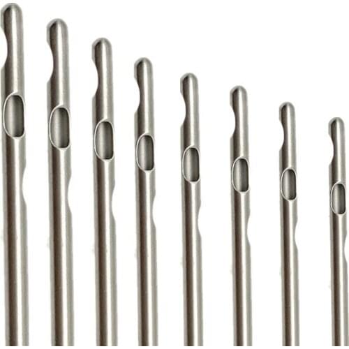 1pcs Winding type Three Hole liposuction cannula Malleable for Facial,Plastic Surgery Beauty tools