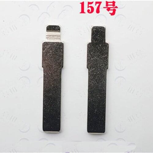 1PC NO.157 Universal Remotes Key Flip Blade SIP22 for Fiat Inner Milling Original Flip Folding Remote key blade 157