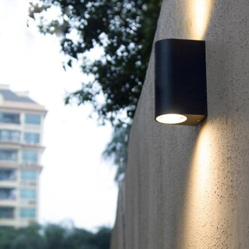 10pcs Outdoor Wall Lamp AC85-265V 6W 12w Staircase Aisle Waterproof Exterior Wall Hanging Lamp Balcony Decoration Wandlamp