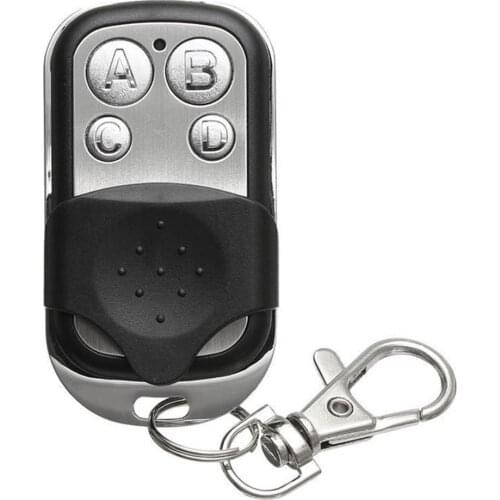 433Mhz Wireless Radio Frequency Remote Control Metal 4-Key Remote Control Ev1527 Learning Code Wireless Remote Control