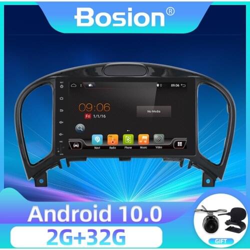 Bosion 2 Din Android 10 Car Multimedia Player For Nissan Juke 2004-2016 Car Audio Stereo Radio Player GPS Navigation Free Camera