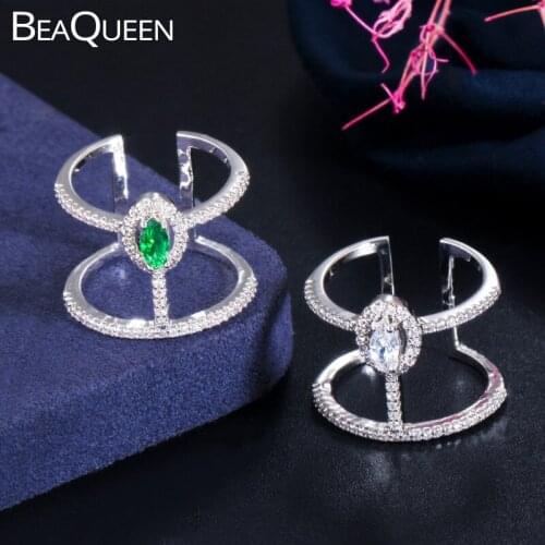 BeaQueen White Rings