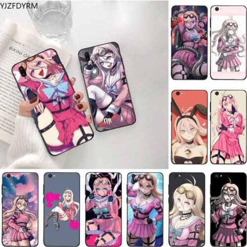 Danganronpa miu iruma Black TPU Soft Phone Case For Vivo Y91c Y17 Y51 Y67 Y55 Y7s Y81S Y19 V17 vivos5