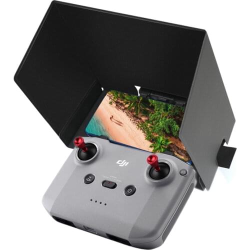 Remote Control Mount Mobile Phone Sun Hood Sunshade with Aluminium Joystick for DJI Mavic Air 2 / Air 2S/Mini 2 Accessories