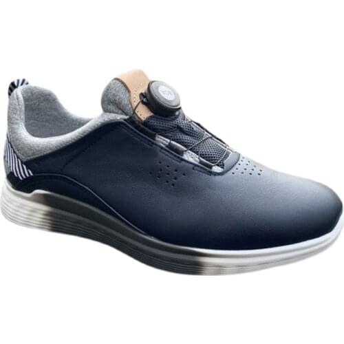 New Mens Golf Shoes Genuine Leather Breathable Outdoor Leisure Shoes Male Trend Fashion Anti-slip Sneakers 39-44