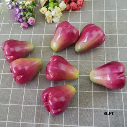 Festive party props home hotel bar cafe supermarket Shop Store decoration fake fruit artificial Simulation Wax apple model